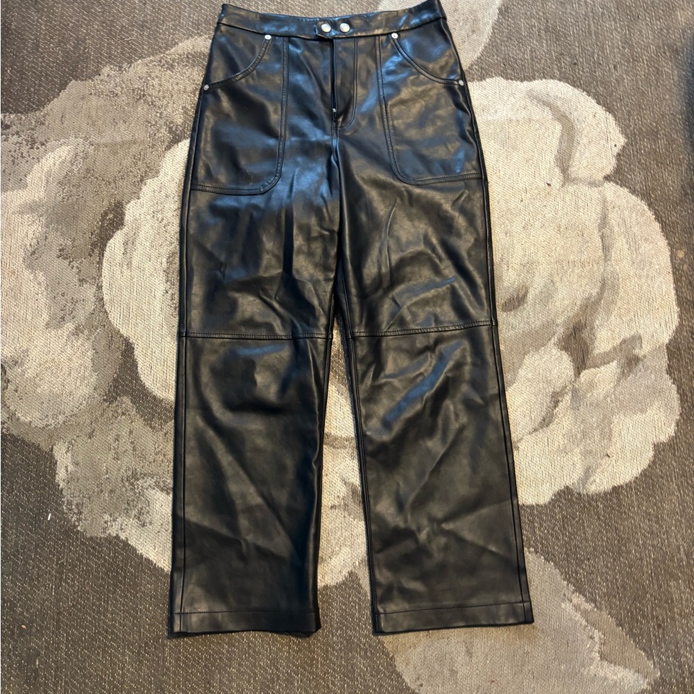 BlankNYC Faux leather pants size 28